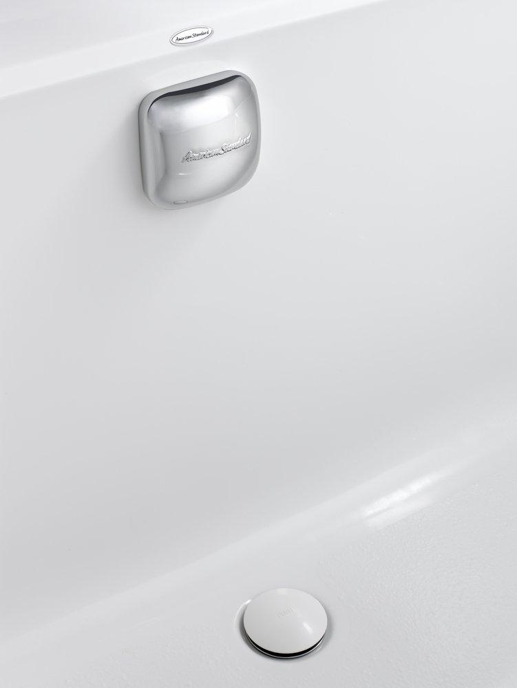 American Standard 1640305.020 Plastic Toe-Tap Drain in White