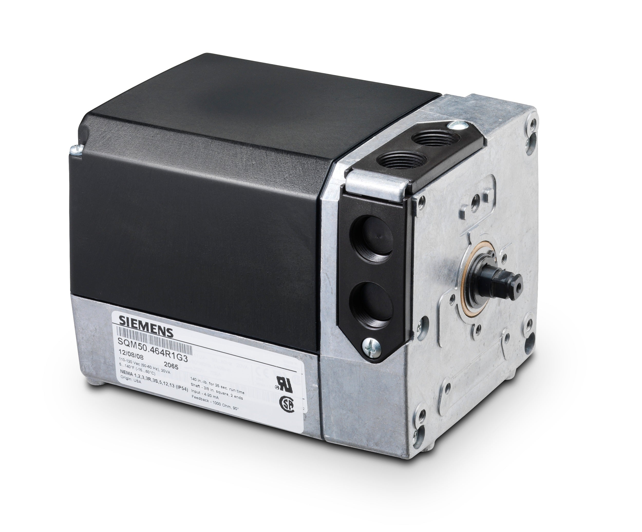 SIEMENS Siemens SQM50.264R1K3 Actuator 110 V (90Â°)