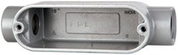 EATON Cooper Crouse-hinds C15 Outlet Box 1 Gang Aluminum