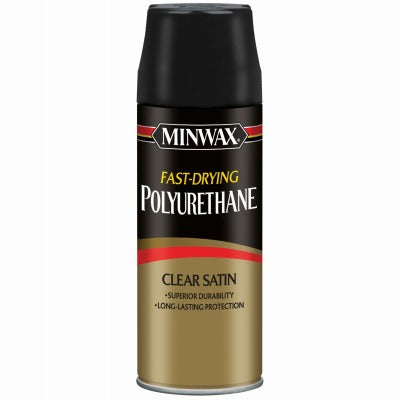 MINWAX Minwax 33060 Fast Drying Polyurethane Satin 11.5 Oz