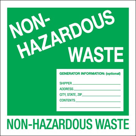 BSC PREFERRED Bsc Preferred DL1302 Dot Hazmat Warning Labels 500 Per Roll
