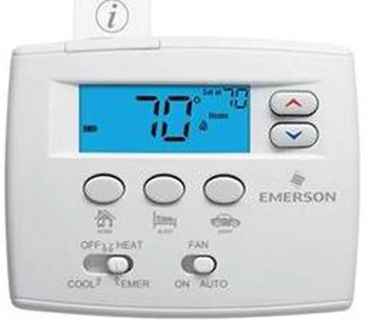 EMERSON CLIMATE TECHNOLOGIES Emerson Climate Technologies 1F89EZ-0251 Thermostat Low-Voltage (2-inch)