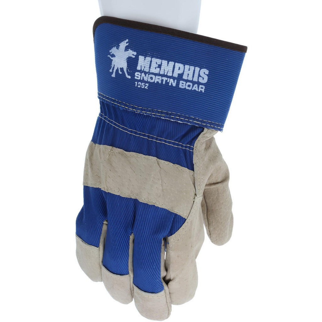 MCR SAFETY Mcr Safety 1952XL Pigskin Leather Gloves Xl