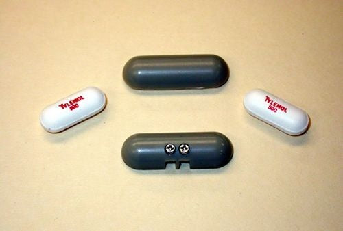 TANE ALARM Tane Alarm tane-pilltcwh Pill Type Window Contact 10 Pack