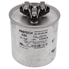 Rheem 432513308 Capacitor 55/5/370 Dual Round