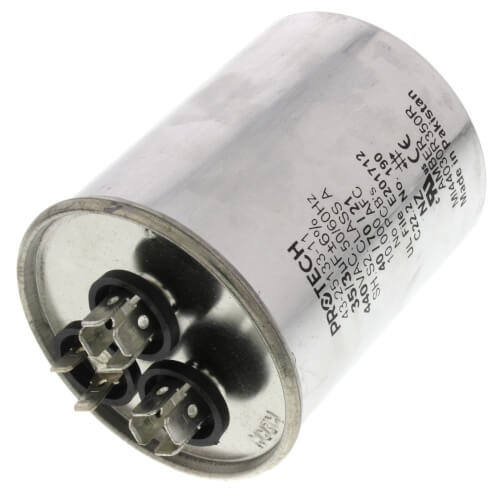 Rheem 43-25133-11 Capacitor 35/3/440 Dual Round