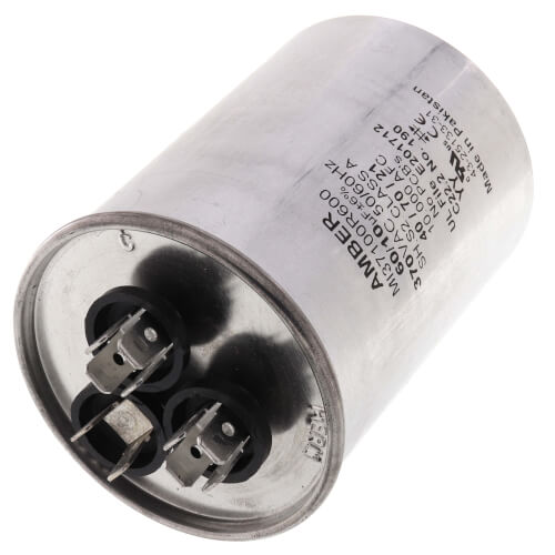 Rheem 432513331 60/10 MFD Round Run Capacitor 370V UL 810