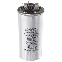 RHEEM 43-25133-36 Protech Dual Section Round Capacitor 440VAC 30/5 MFD Replacement RH432513336