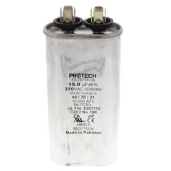 Rheem 43-25134-06 Capacitor - 15/370 Single Oval