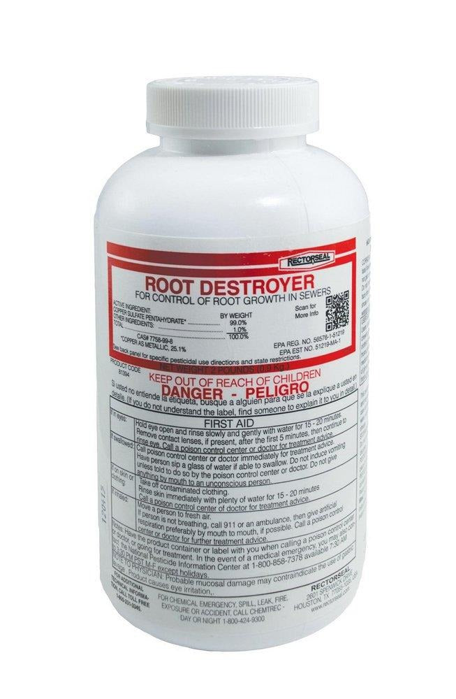 RECTORSEAL Rectorseal 81394 Root Destroyer 2 lb Bottle