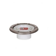 Sioux 886-PTMSPK Closet Flange with Stainless Steel Swivel Ring 3 Inch Spigot