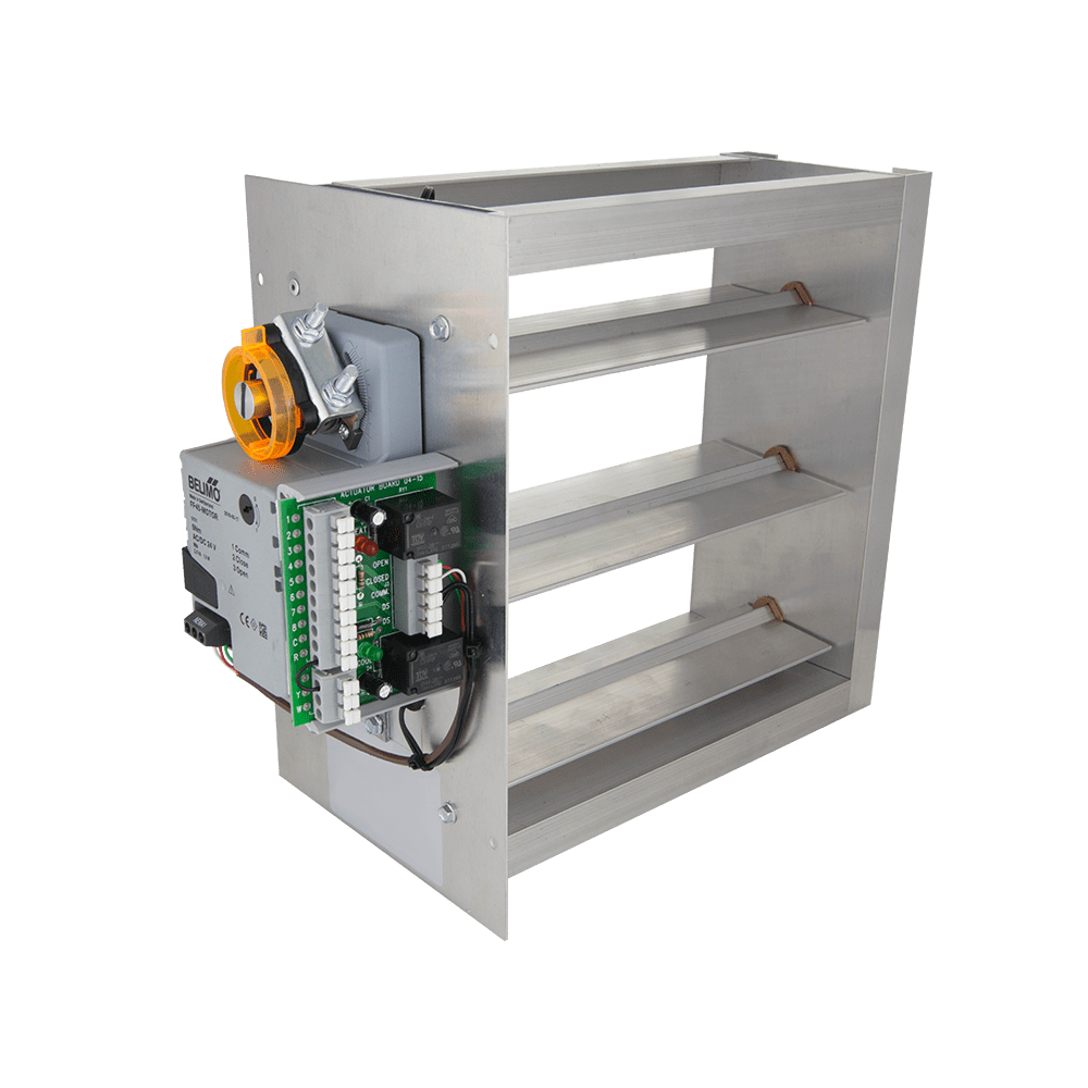 IO HVAC CONTROLS Io Hvac Controls ZD-1408 Modulating Zone Damper 14x8