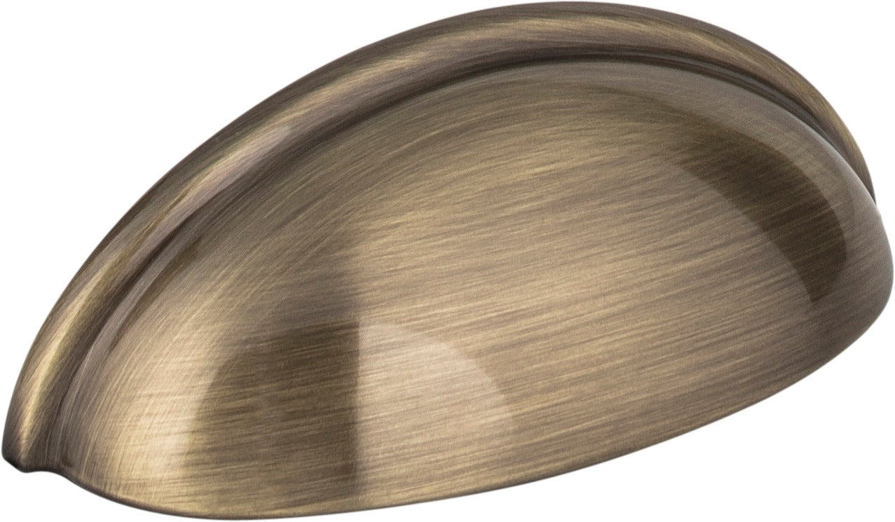 ELEMENTS Elements 2981AB Florence Cabinet Cup Pull Brushed Antique Brass