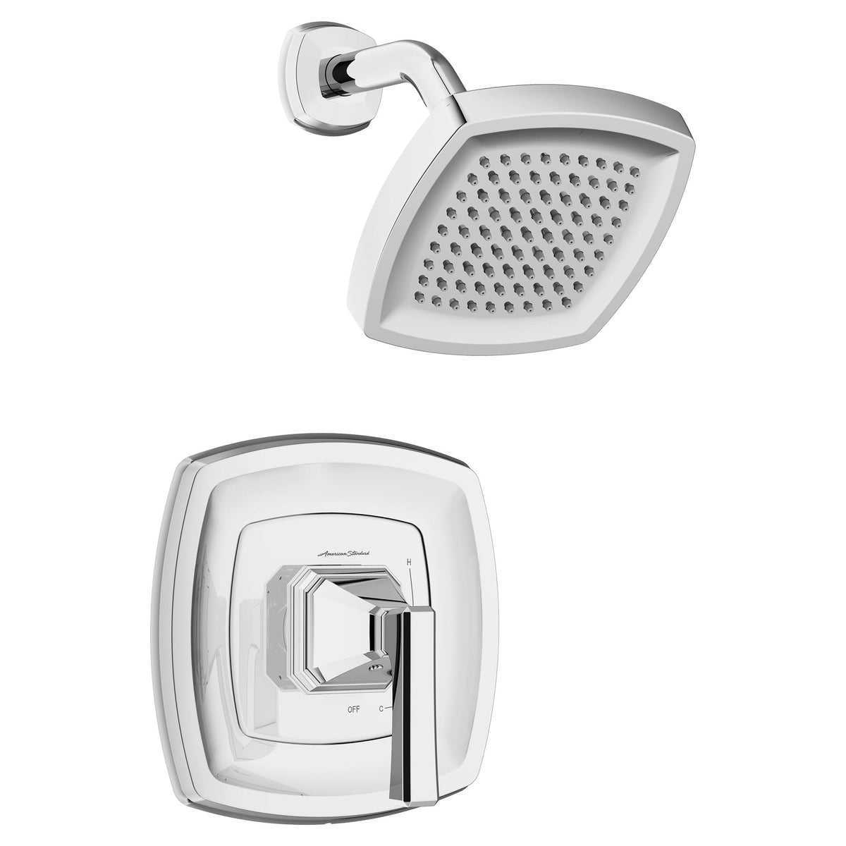 American Standard TU612501.002 Crawford 2.5 GPM Shower Trim Kit With Shower Head