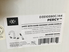 DXV AMERICAN STANDARD D3510590C.144 2-Handle Deck Mount Bathtub Faucet with Hand Shower