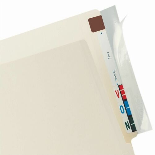 TABBIES Tabbies TAB68386 End Tab Folder Protectors Pack of 100
