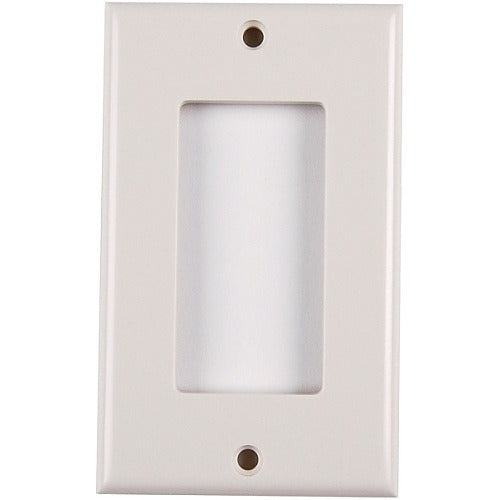 HELLERMANN TYTON Hellermanntyton 854-39293 Decorator Faceplate Off White