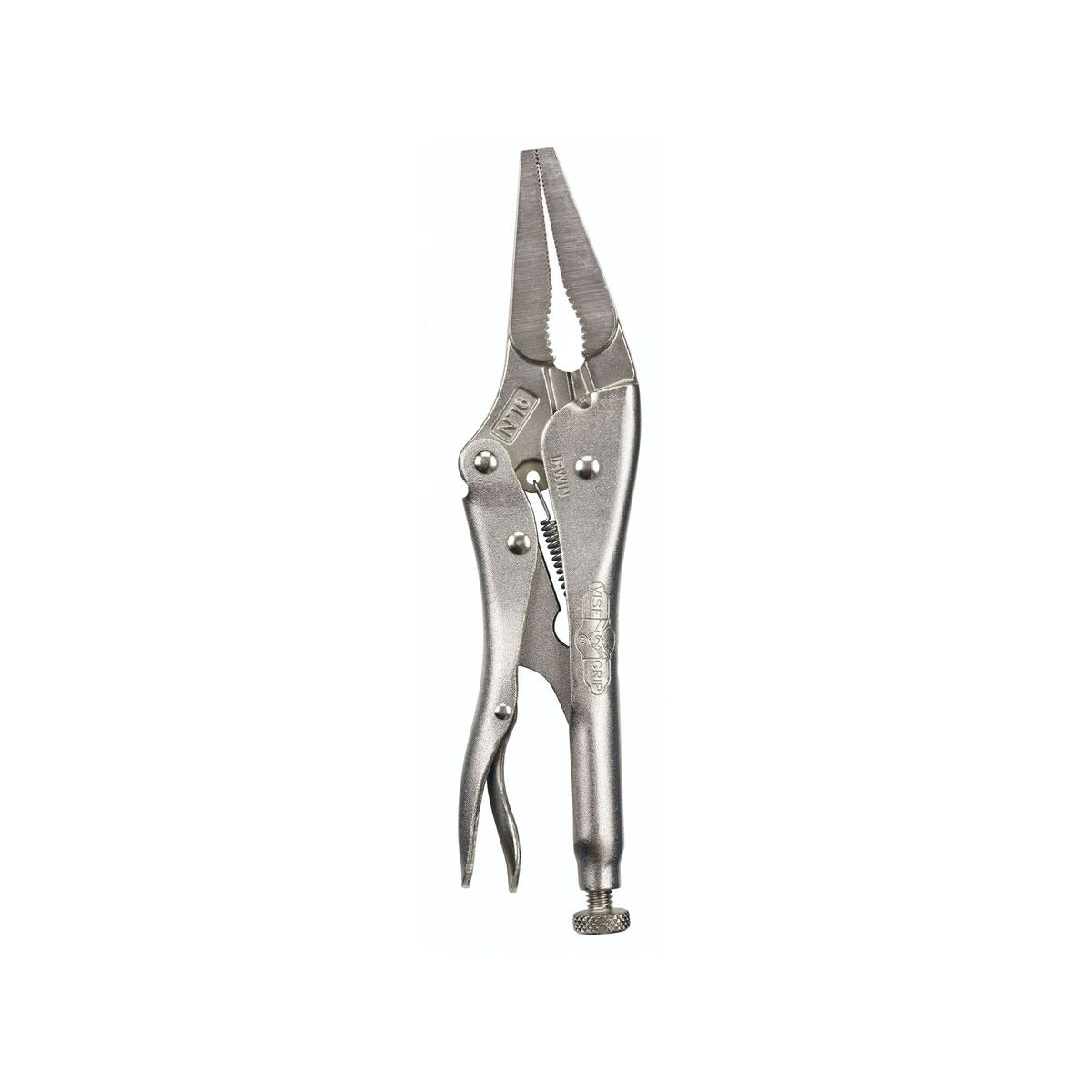 IRWIN Irwin 9LN Long Nose Locking Pliers Plain Grip 9 in 1502L3