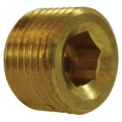 MIDLAND INDUSTRIES Midland Industries 706115-06 3/8 in Mnptf Brass Hex Plug