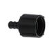 Viega 43323 PureFlow Crimp Lavatory Adapter, 3/8 x 1/2 in, PEX Crimp x Lav