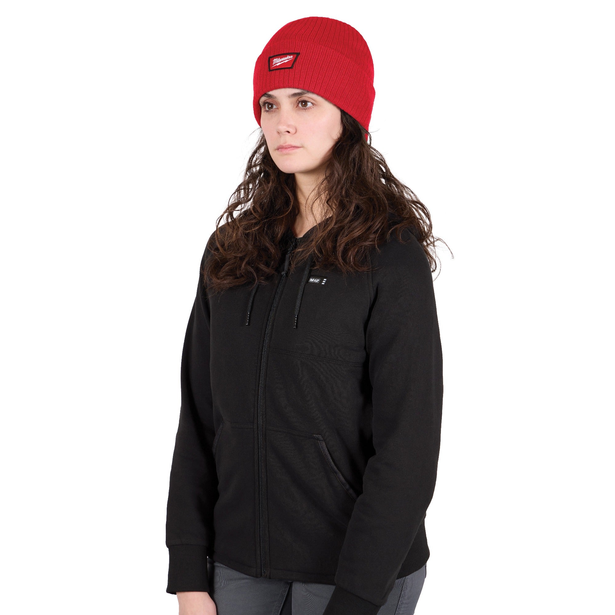 MILWAUKEE Milwaukee M750R Rib-Knit Cuffed Beanie One Size M750R