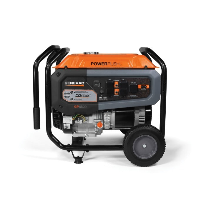 GENERAC GENERAC 7680 Portable Generator 6500W 120/240VAC