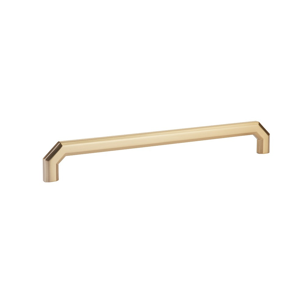EMTEK Emtek 86619US4 Riviera Cabinet Pull 10 in Satin Brass