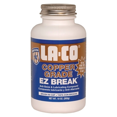 LA-CO 8910 E-Z Break Anti-Seize Compound 10 oz Brush-In-Cap