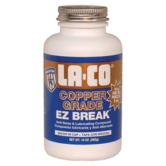 LA-CO 8910 E-Z Break Anti-Seize Compound 10 oz Brush-In-Cap