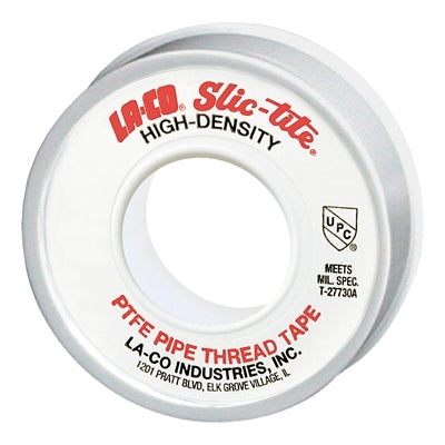 La-Co 44082 Slic-Tite PTFE Thread Tapes 300 in L x 1/2 in W