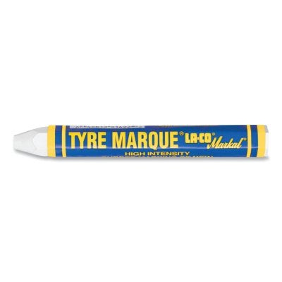 Markal 51420 Tyre Marque Solid Paint Crayon 1/2 in x 4.63 in L White