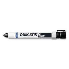 Markal 61050 Quik Stik Solid Paint Crayon Black