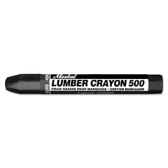 Markal 80323 Lumber Crayon 1/2 Inch x 4.75 Inch Black