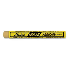 Markal 82421 WS Paintstik Marker Yellow 3/8 in x 4.25 in