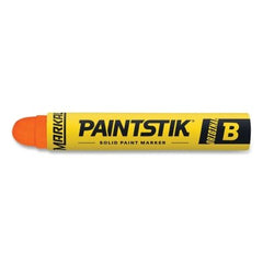 Markal 82834 Paintstik Original B Solid Paint Marker Fluorescent Orange Pack of 12