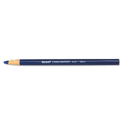 Markal 96015 China Marker Blue Paper-Wrapped Grease Pencil