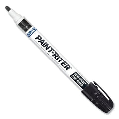 Markal 96823 Paint-Riter Valve Action Paint Marker Black 1/8 in Tip Medium