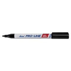 Markal 96873 PRO-LINE Fine Valve-Actuated Tip Black Permanent Paint Marker