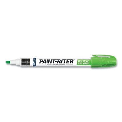 MARKAL 96806 PAINT-RITER VALVE ACTION Paint Marker Green 1/8 in