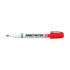 MARKAL 97402 Paint-Riter Water-Based Paint Marker Red 1/8 in Medium Tip