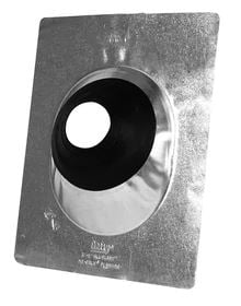 Oatey 11877 3 - 4 in 15 Galvanized Roof Flashing Base