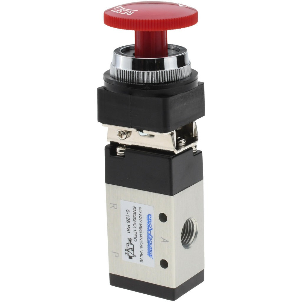 PRO-SOURCE Pro-source 5230224511PRO 3-way Palm Button Air Valve