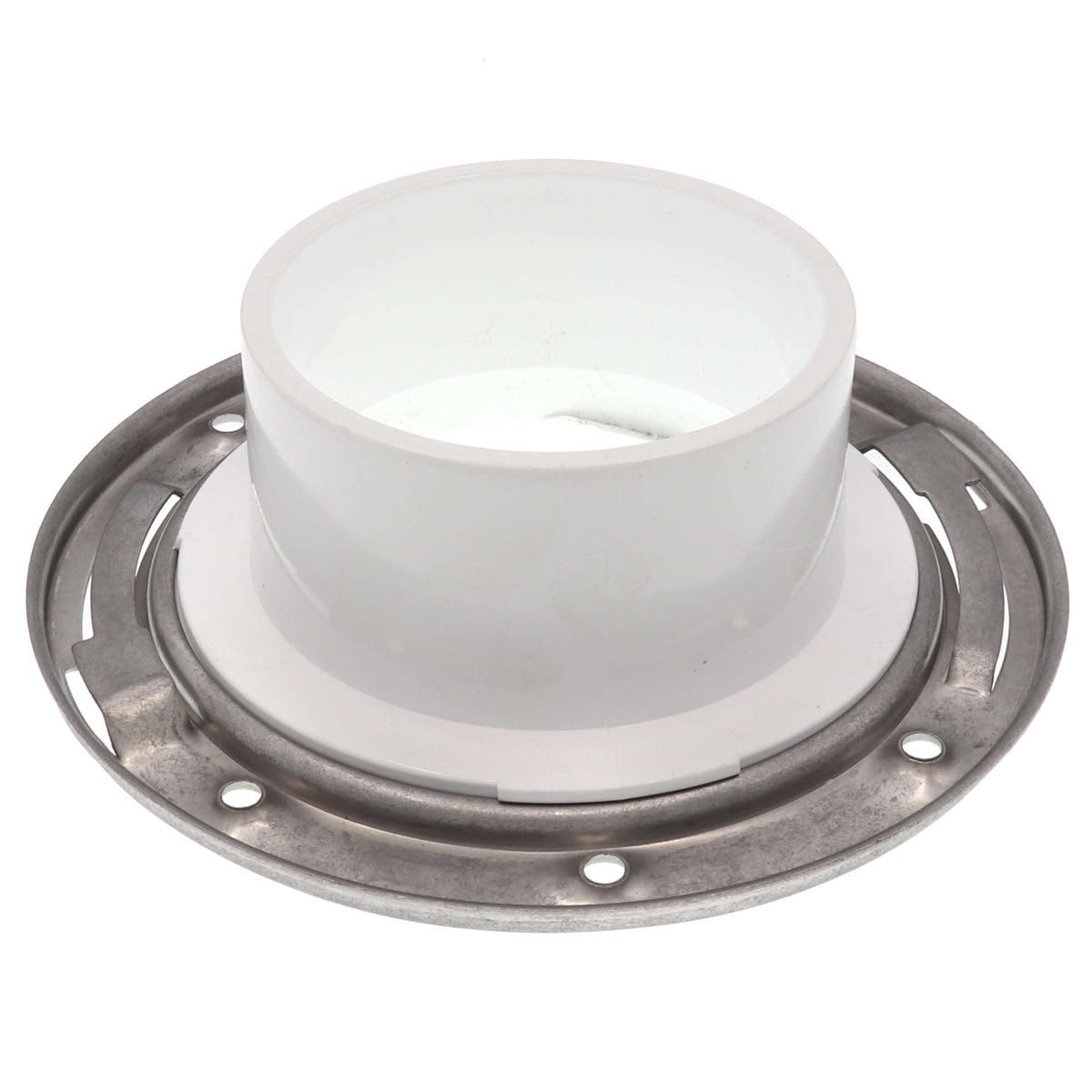 Oatey 43495 3 x 4 in. Stainless Steel PVC Closet Flange Ring Less Cap