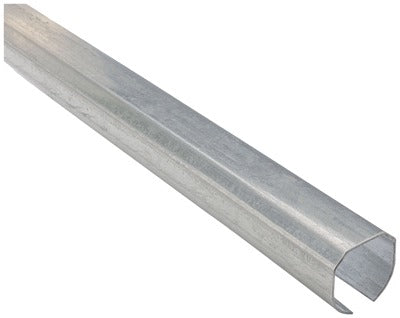 NATIONAL HARDWARE N193-763 Galvanized Plain Round Door Rail 8 Foot 600 Lb