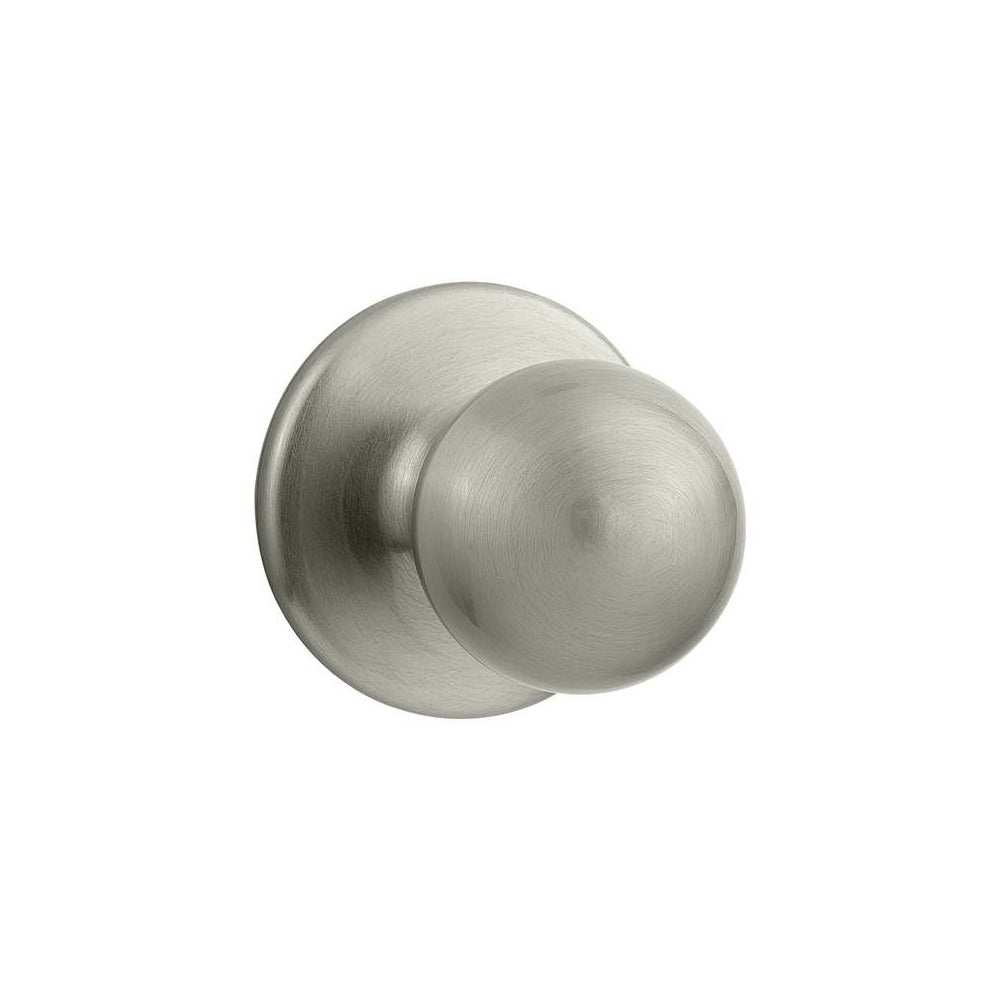 KWIKSET Kwikset 200P-15 Polo Knob Passage Door Lock Satin Nickel