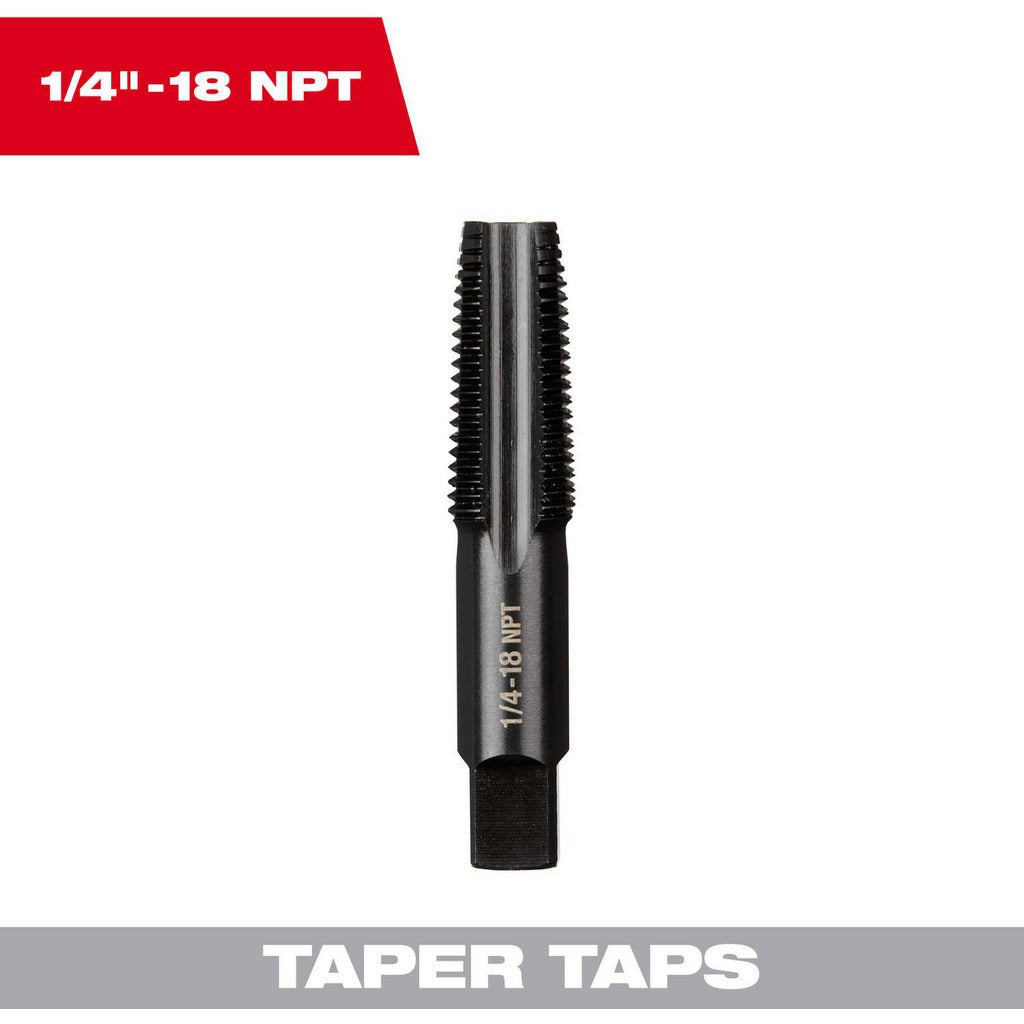 MILWAUKEE Milwaukee Tool 49-57-5191 Straight Flute Tap 1/4-18 Npt