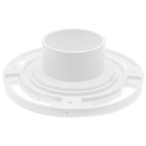 Oatey 43507 3 in. Inside Closet Flange with Test Cap