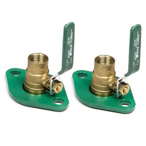 Taco SF-050T Threaded 1/2-Inch Shut-Off Freedom Swivel-Flange Set