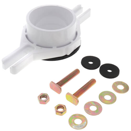 Oatey 43541 2 in. PVC Horizontal Adjustable Urinal Flange Kit