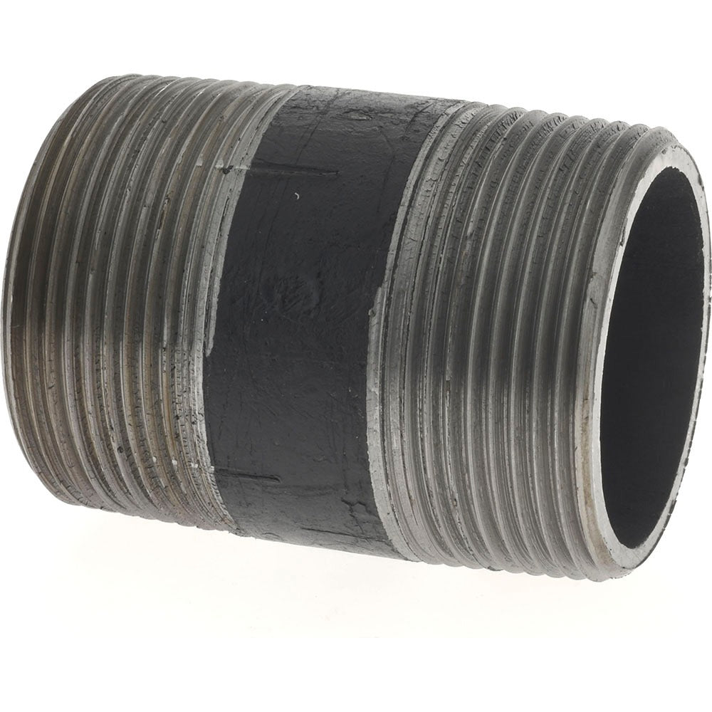 VALUE COLLECTION Value Collection XNB08025 Black Steel Pipe Nipple Sch 80